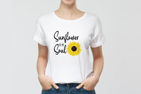 Sunflower is my soul svg, Sunflower svg SVG SmmrDesign 