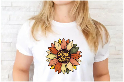 Sunflower Kind Vibes Only Sublimation Sublimation Jagonath Roy 