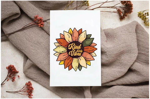 Sunflower Kind Vibes Only Sublimation Sublimation Jagonath Roy 