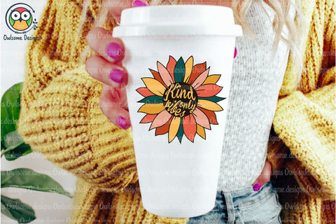 Sunflower Kind Vibes Only Sublimation Sublimation LAM HOANG THUY 