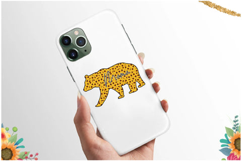 Sunflower Mama Bear Sublimation Sublimation Jagonath Roy 