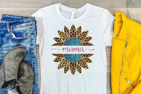 Sunflower Mama Sublimation I Mothers Day Sublimation Design Sublimation Happy Printables Club 