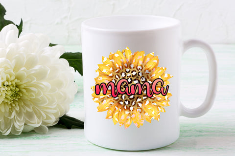 Sunflower Mama Sublimation I Mothers Day Sublimation Design Sublimation Happy Printables Club 