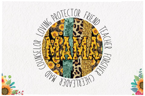 Sunflower Mama Sublimation Sublimation Jagonath Roy 