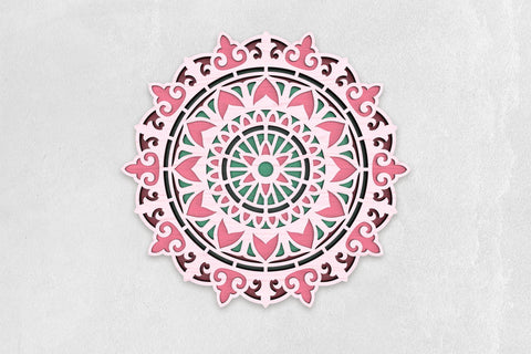 Sunflower Mandala layered SVG files SVG Angel on Empire 