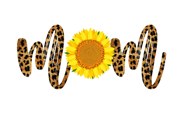 Sunflower Mom Cheetah Sublimation design SVG shah alam 
