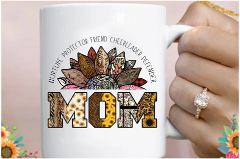 Sunflower Mom Sublimation Sublimation Jagonath Roy 