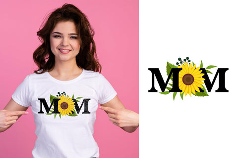 Sunflower Monogram Color Fonts Font Fox7 By Rattana 