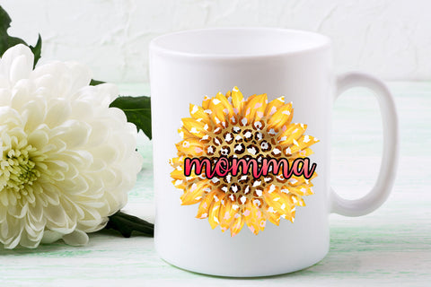 Sunflower Mum Sublimation I Mothers Day Sublimation Design Sublimation Happy Printables Club 