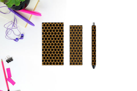 Sunflower Pen Wrap | Pen wrap PNG Sublimation Natasha Prando 