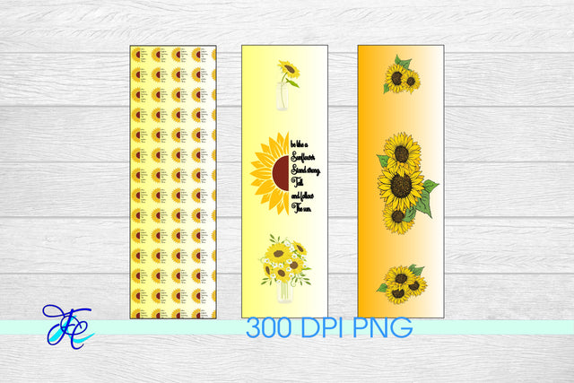 Sunflower Pen Wraps Digital Pattern Family Creations 