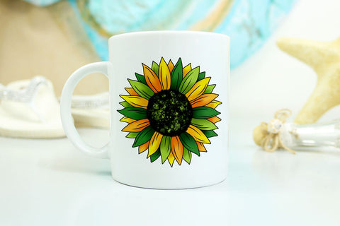 Sunflower PNG Bundle Sublimation B Renee Design 