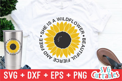 Sunflower Quote Svg Cuttables 