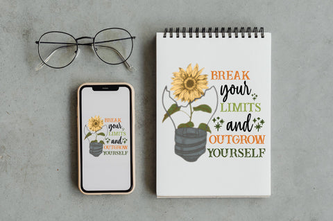 Sunflower Quotes Sublimation Bundle Sublimation Jagonath Roy 