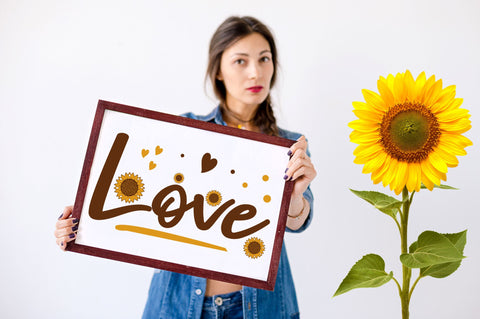 Sunflower Quotes SVG Bundle SVG Regulrcrative 