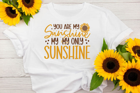 Sunflower Quotes SVG Bundle SVG Regulrcrative 