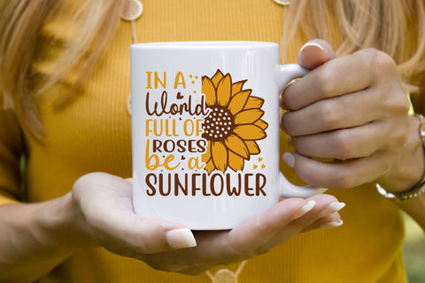 Sunflower Quotes SVG Bundle SVG Regulrcrative 