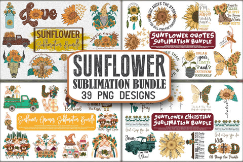 Sunflower Sublimation Bundle Sublimation Jagonath Roy 