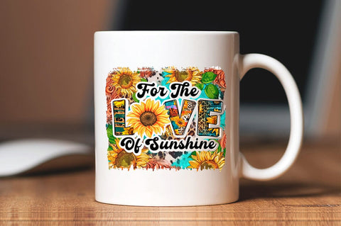 Sunflower Sublimation Bundle, Western Sunflower Sublimation SVG Shetara Begum 