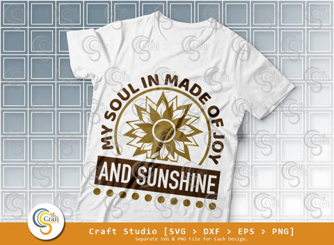 Sunflower SVG Bundle, Half Sunflower Svg, Summer Svg, Motivational Saying Svg, Sunflower Quotes, Sunflower Cutting File SVG ETC Craft 