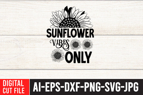 Sunflower SVG Bundle , Sunflower SVG Bundle Quotes , Funny Sunflower SVG Bundle SVG BlackCatsMedia 