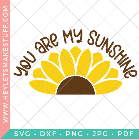 Sunflower SVG Bundle SVG Hey Let's Make Stuff 