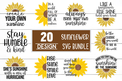 Sunflower Svg Bundle SVG md faruk hossain 
