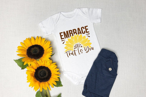 Sunflower SVG | Embrace All That Is You SVG CraftLabSVG 