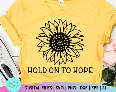 Sunflower SVG Files For Cricut, Sunflowers Svg, Sunflower Mandala Svg, Love Svg, Inspirational Svg, Christian Png, Flower Svg, Quote Svg SVG She Shed Craft Store 