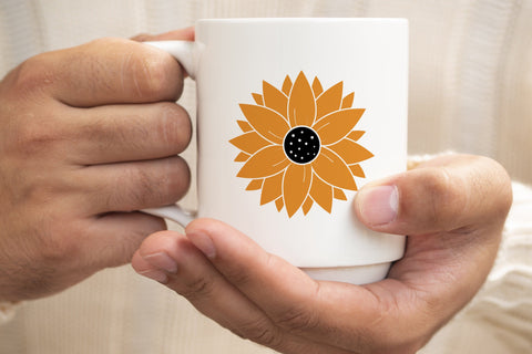 Sunflower svg, Floral svg SVG SmmrDesign 