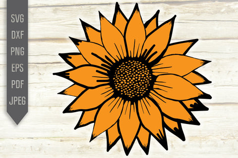 Sunflower Svg. Floral Svg. Yellow Sun Flower Svg. Mother's Day Svg. Mom Svg. Mom Life Svg. Mother Dxf, eps, png, jpg pdf SVG Mint And Beer Creations 