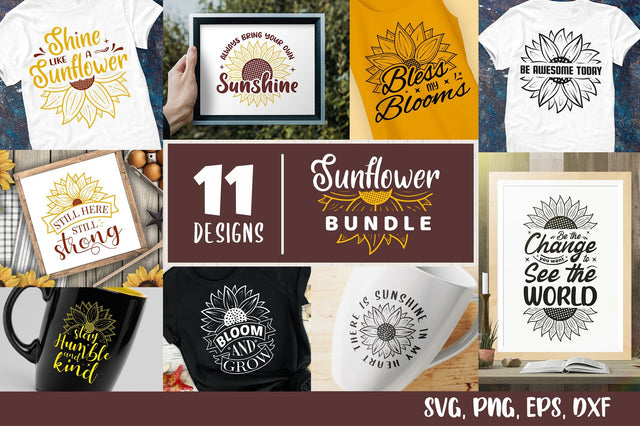 Sunflower SVG futivesvg 