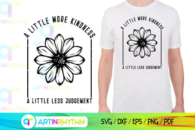Sunflower svg, Kindness svg SVG Artinrhythm shop 