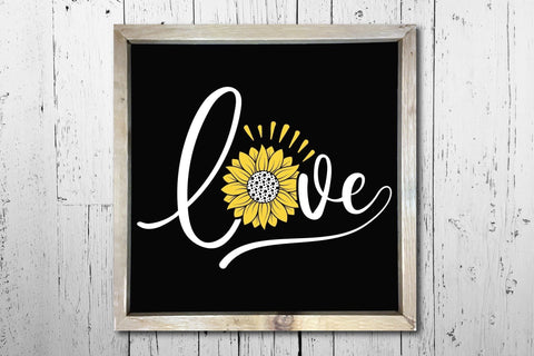 Sunflower SVG - Love - Sunflower Quotes SVG SVG CraftLabSVG 