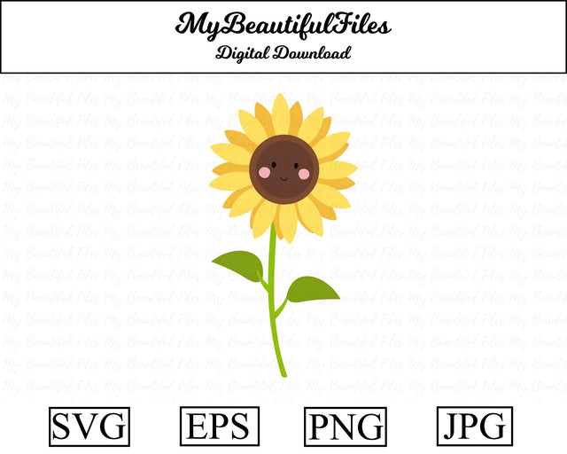 sunflower SVG MyBeautifulFiles 