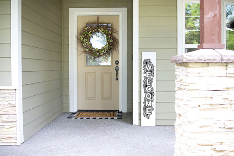 Sunflower SVG Porch Sign, Fall SVG, Welcome SVG. SVG Elinorka 