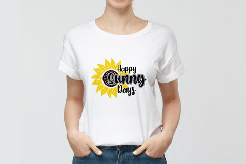 Sunflower svg Quotes Mini Bundle, 10 Design Sunflower Bundle v01 SVG SmmrDesign 