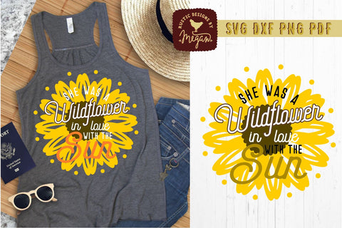 Sunflower SVG Summer Fall Bundle SVG DXF SVG Tinker & Teal 