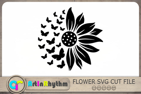 Sunflower Svg, Sunflower Clipart, Sunflower Svg File SVG Artinrhythm shop 