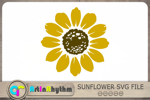 Sunflower Svg, Sunflower Svg File, Flower Svg SVG Artinrhythm shop 