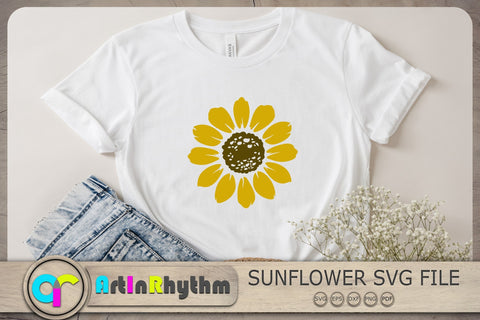 Sunflower Svg, Sunflower Svg File, Flower Svg SVG Artinrhythm shop 