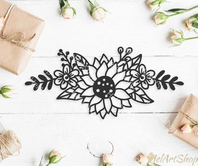 Sunflower svg SVG _HelArtShop_ 