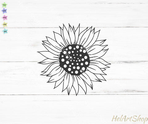 Sunflower svg SVG _HelArtShop_ 