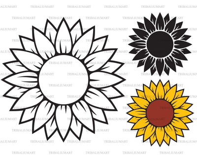 Sunflower SVG TribaliumArtSF 
