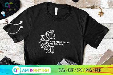 Sunflower Svg, Women Sunflower Shirt Svg, Flower Svg, Floral Svg SVG Artinrhythm shop 