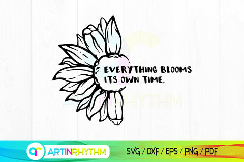 Sunflower Svg, Women Sunflower Shirt Svg, Flower Svg, Floral Svg SVG Artinrhythm shop 