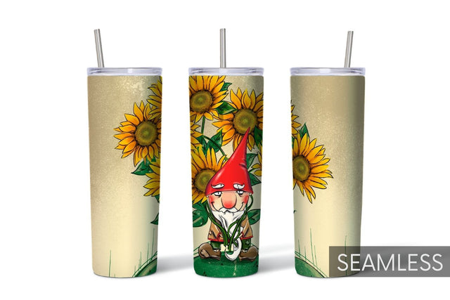 Sunflower Tumbler Sublimation Sublimation SvgOcean 