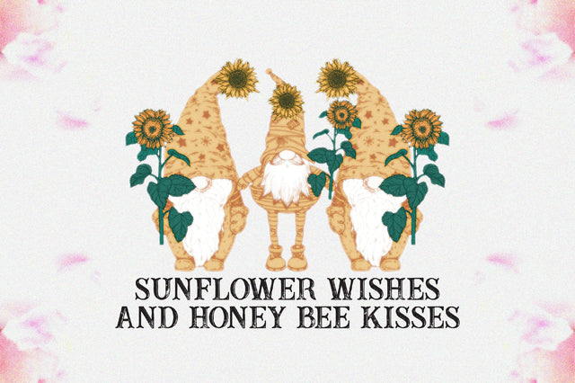 Sunflower Wishes And Honey Bee Kisses Sublimation Sublimation Jagonath Roy 
