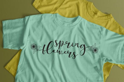 Sunflowers Font eknojistudio99 