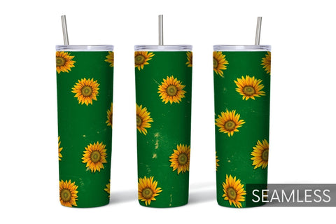 SunflowerTumbler Sublimation Sublimation SvgOcean 